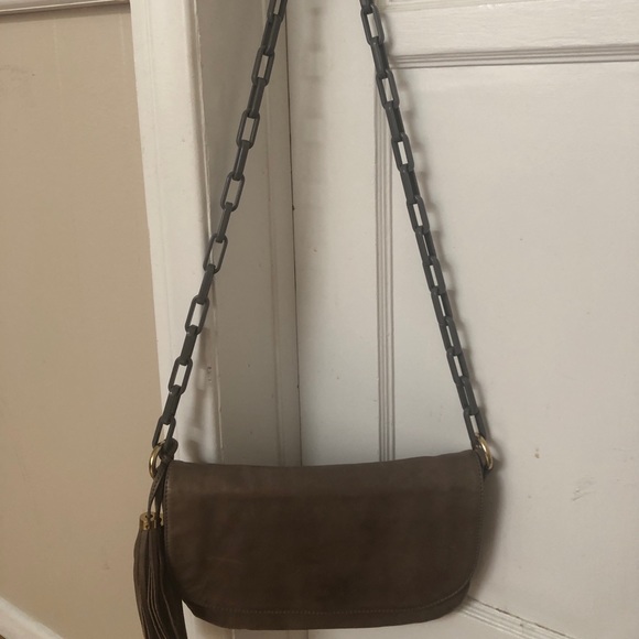 Jcrew double flap leather shoulder/crossbody bag - Picture 5 of 5